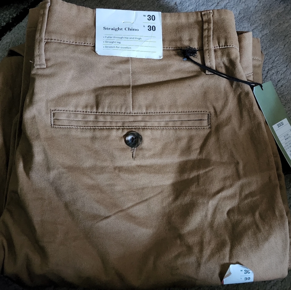 Men 30x30 goodfellow & co straight chino pants